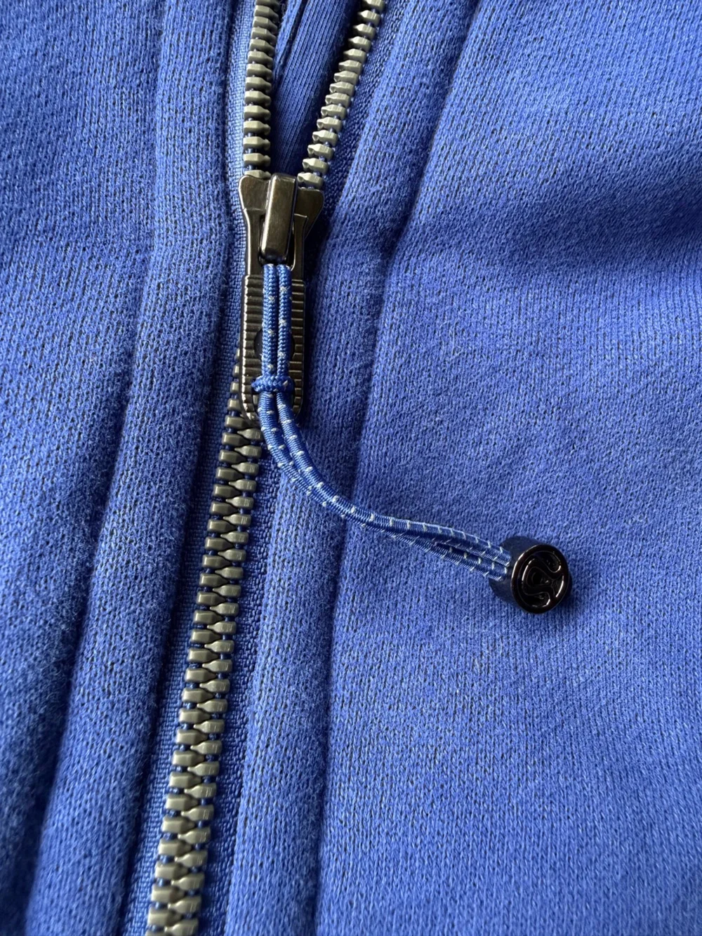 Lululemon Scuba Oversized 1/2 ZIP Hoodie M/L Psychic Blue Pullover Sweatshirt